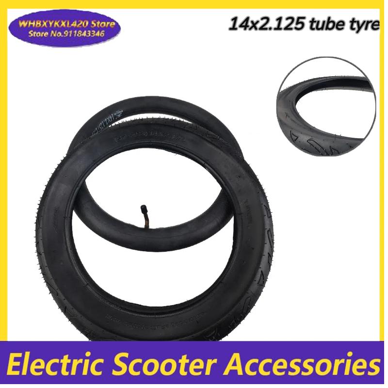 Electric Scooter - إطارات موثوقة بدون أنابيب مقاس 14