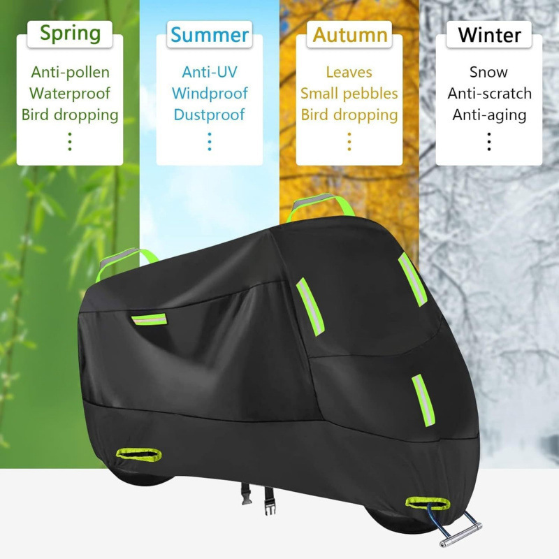 غطاء حماية عالمي للدراجات النا - مراجعة Electric Scooter Rain Cover وسعره