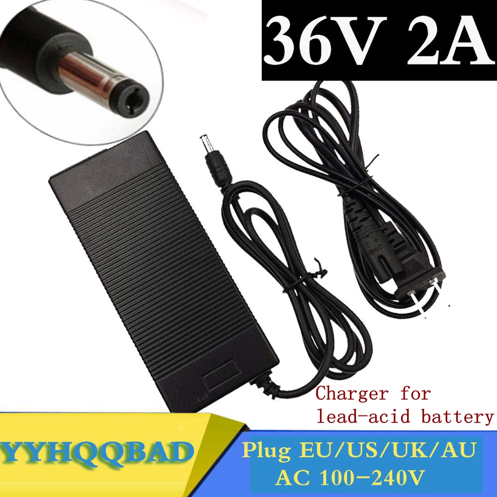 شاحن بطارية حمضية 36 فولت 2 أم - مراجعة Electric Scooter Charger وسعره